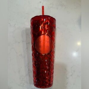 Starbucks Red Studded Cold Cup 24oz – Limited Edition Collector Tumbler